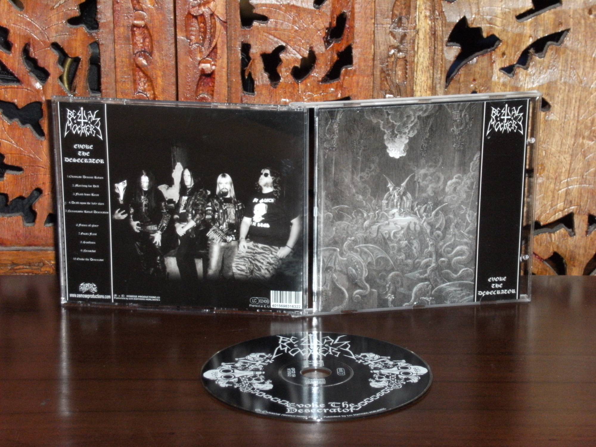 Bestial Mockery - Evoke The Desecrator Bestial Mockery - Evoke The Desecrator